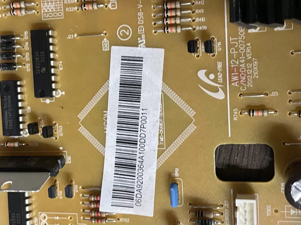 Samsung DA92-00364A DA94-02680A Refrigerator Control Board AZ42806 | Wm1747