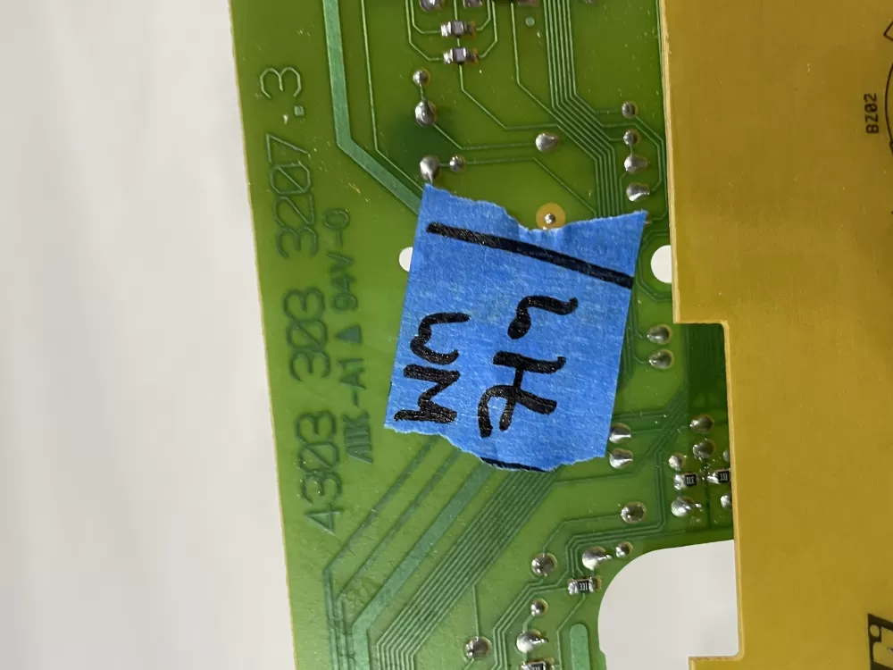 Whirlpool Washer Interface Control Board 4303.303.3207 AZ149383 | Wm710