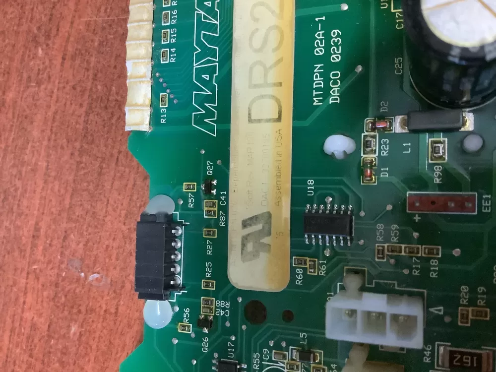 Washer DSR2 Control Board  32760185 AZ225112 | BG324