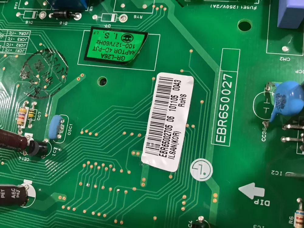 LG EBR65002705 Refrigerator Main Control Board AZ144037 | NR2420
