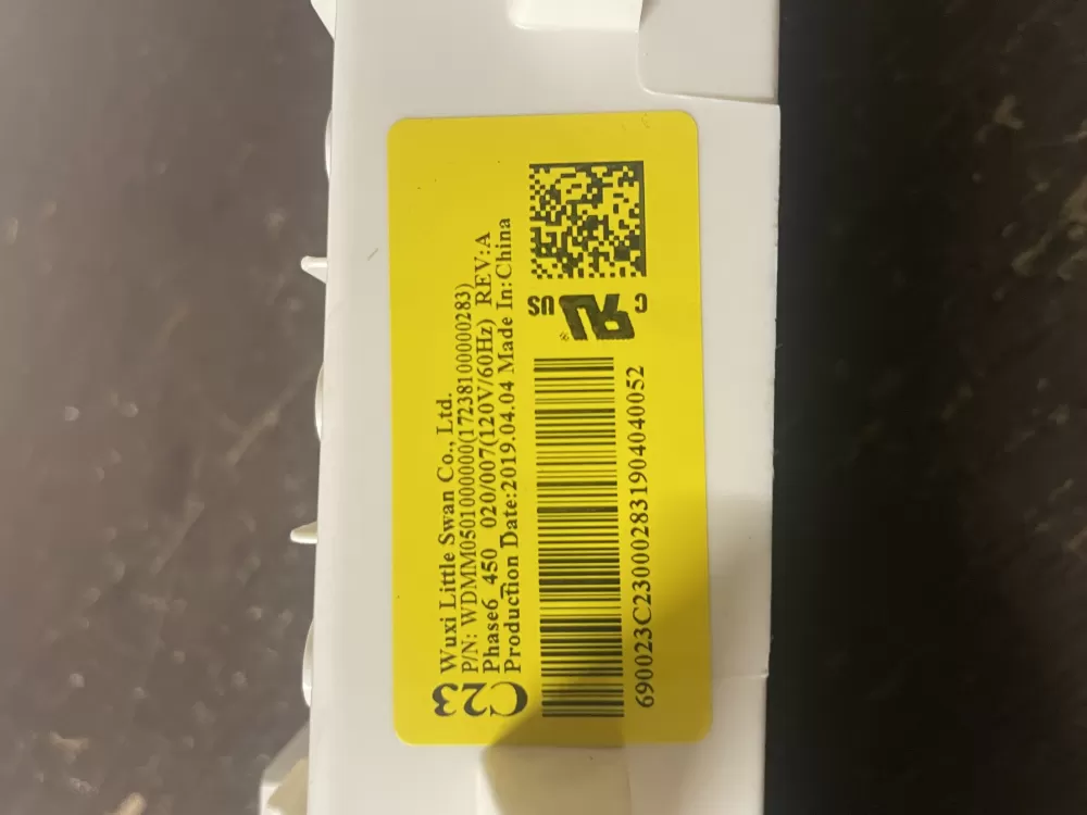 GE WH12X27293 17238100000283 Washer Control Board AZ41958 | V416WM