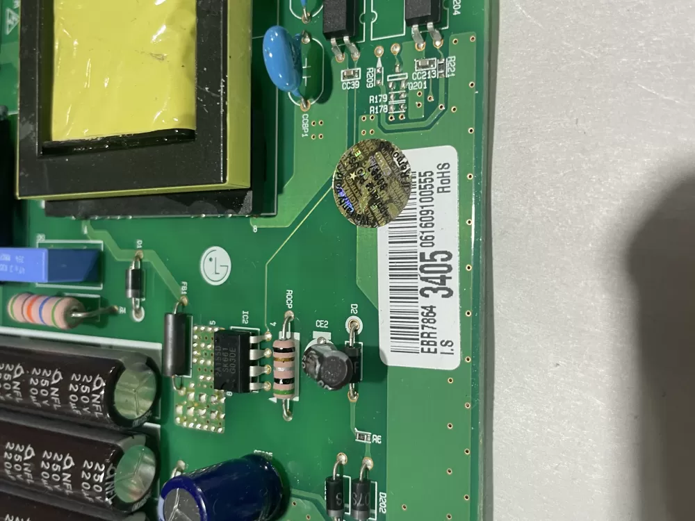 LG EBR78643405 CSP30020854 Refrigerator Control Board AZ160170 | Wmv775