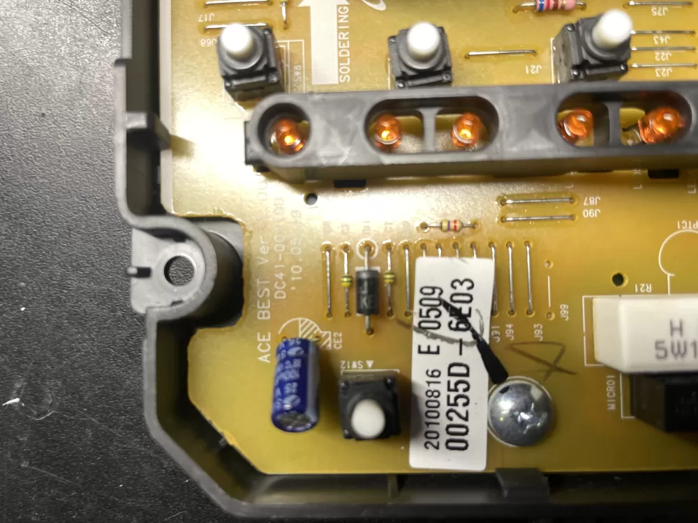 Samsung DC92-00255D Washer Control Board AZ36175 | Wm373