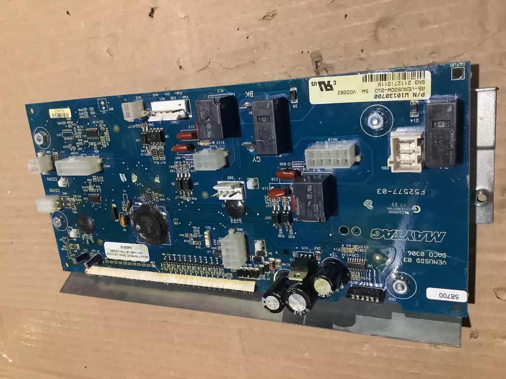 Maytag WPW10130700  AP6015453  W10130700 Dryer Control Board UI LCD Display