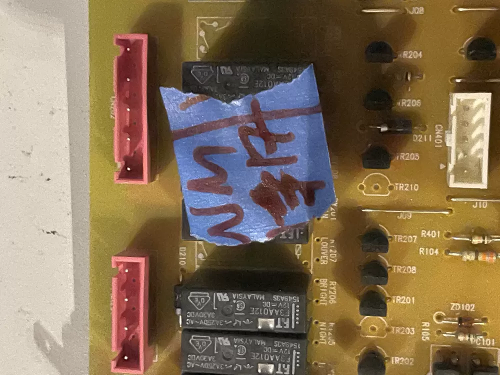 Samsung GE RAS-SM7GV-10 Microwave Control Board AZ34699 | Wm17