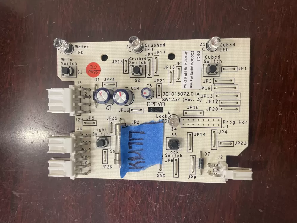GE 197D5686G002 Refrigerator Control Board AZ38351 | KM717