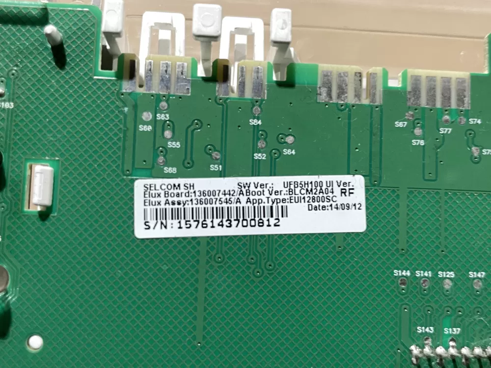 Frigidaire Electrolux 136007442 Dryer Control Board UI Panel AZ78744 | Wm1992