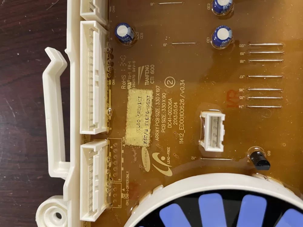 Samsung DC92-01311B Washer Control Board AZ76901 | KMV627