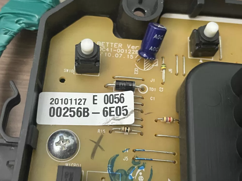 Samsung Dryer Control User Interface Board AZ99658 | Wmv281