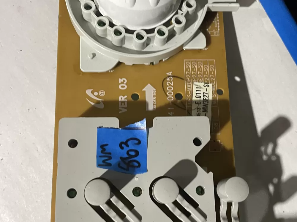 Samsung MFS-MDE27-S0 AP4244222 Dryer Control Board AZ192509 | Smv863