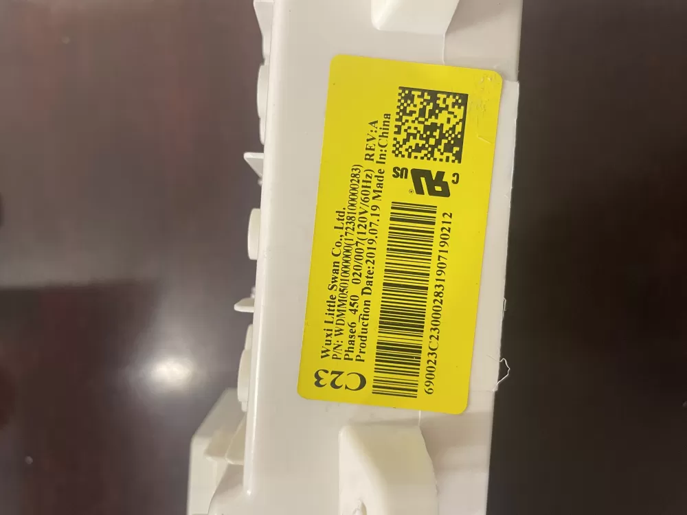 GE WH12X27293 17238100000283 Washer Control Board AZ47731 | KMV130