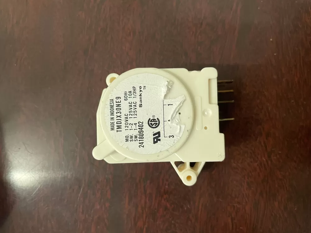 Frigidaire  Kenmore  White Westinghouse 215846604  AP2592907  08003824  08011620  1748201  241809401  241809402  29811-3  442754  5300541134  5300800692  5308003824  54113-1  54113-4  55448-3  55448-4  55467-1  8003824  AH423802  CC304  EA423802  F111812  G000158274  G000158291  G000173814  G000187005  G000187464  G158274  G163818  G169069  G173814  G174821  G178820  G185160  G187464  K1224661  K1224662  K1226501  K1226502  K1227229  K1227920  K1227927  K1228104  K1228105  K1230354  K1230534  K1233374  K1233375  NR00422503  PS423802  R000422503  R000900129  R422503  W188C189A06  W188C189A07  WR422503  TMDJX30NE9 Refrigerator Defrost Timer