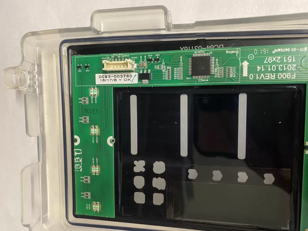 Samsung DC92-01607J DC94-06643A Dryer UI Control Board AZ210523 | BK1681