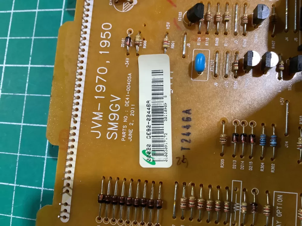 Samsung DE92-02446A AP5588101 Dishwasher Display Control Board AZ152878 | NR69