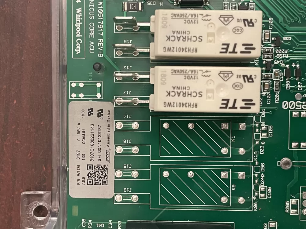 Whirlpool W11040197 W11200665 W11253187 Oven Control Board AZ103337 | KM810