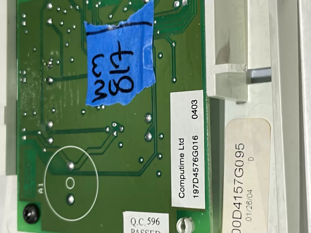 GE 200D4157G097 Refrigerator Control Board Dispenser  AZ158679 | Wm817