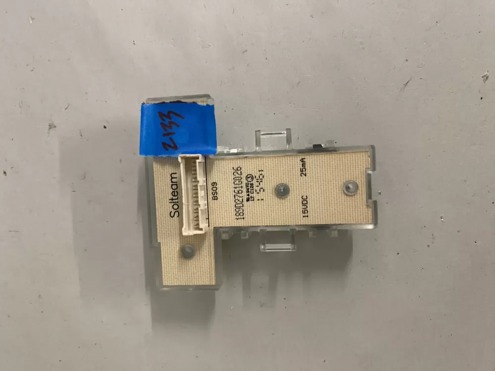 GE 189D2761G026 Dryer Control Board Start Switch AZ204622 | BK2133