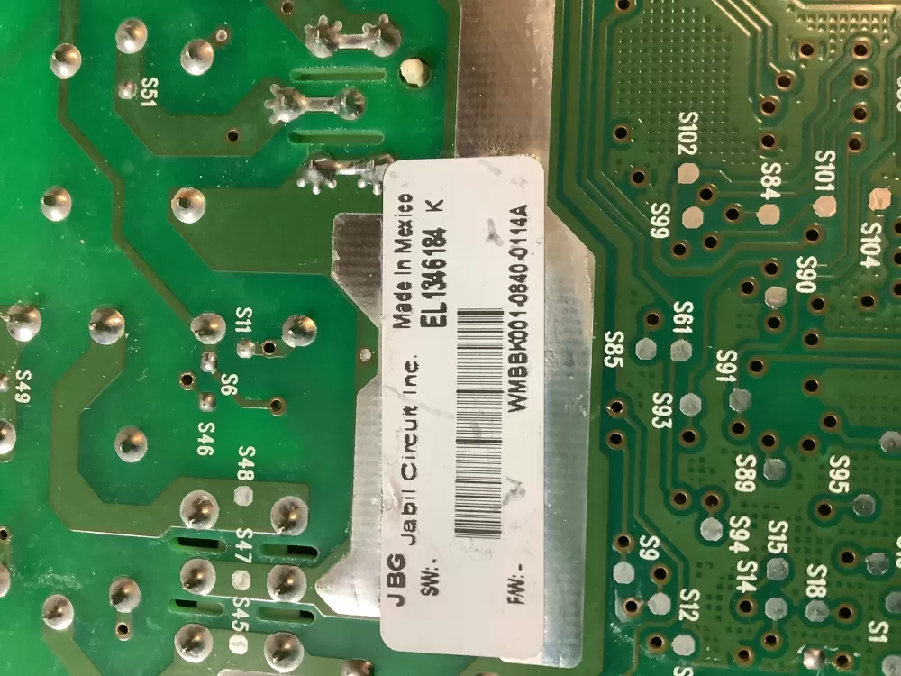 Frigidaire Washer Control Board Part # EL134618401B AZ214589 | NR2805