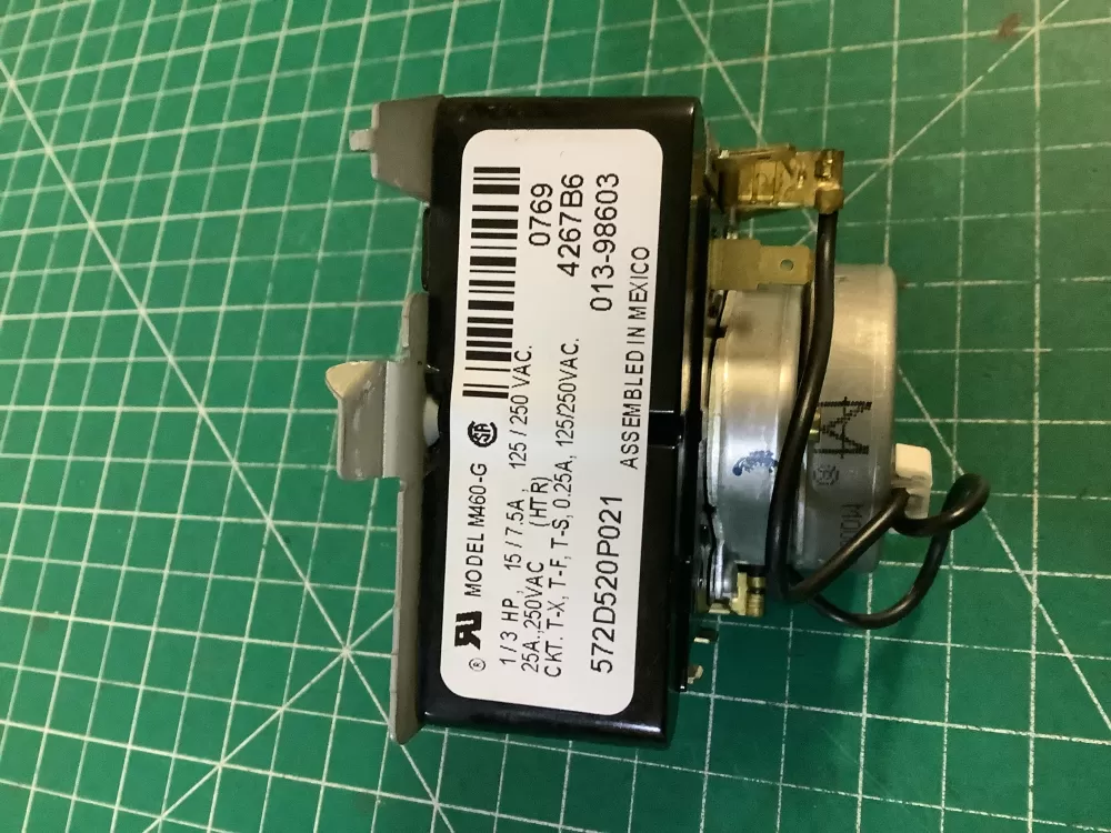 GE 572D520P021 WE4M271 Dryer Timer AZ199046 | NR2774
