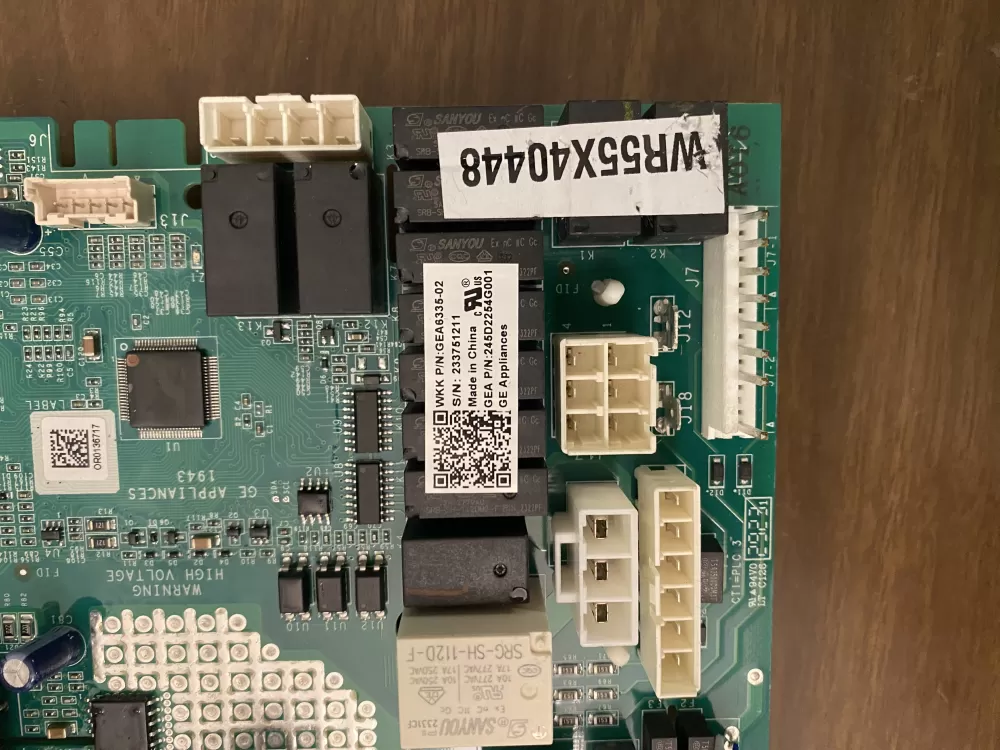 GE Wr55x40445 Refrigerator Control Board AZ96693 | BK456