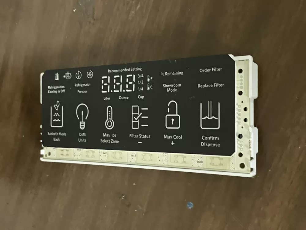 Whirlpool  KitchenAid W10852741 W10894103 W11106553 W11330971 PS12711953 Refrigerator Control Board Dispenser