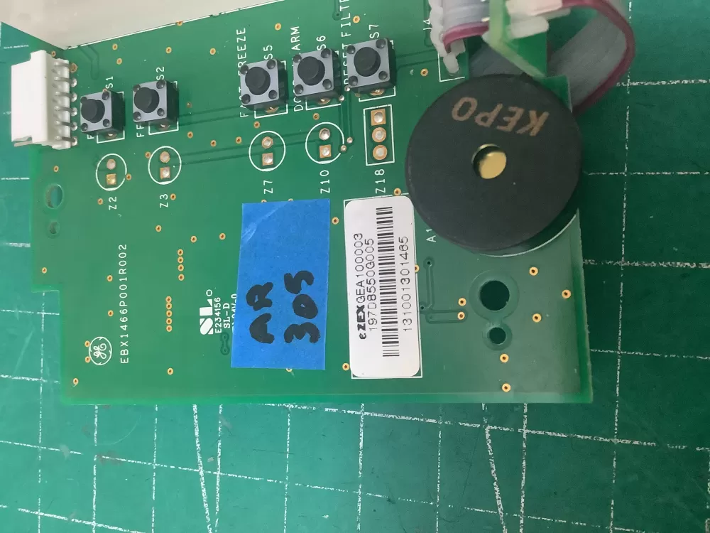 GE 197D8550G005 Refrigerator Dispenser Control Board Display AZ226045 | AR305