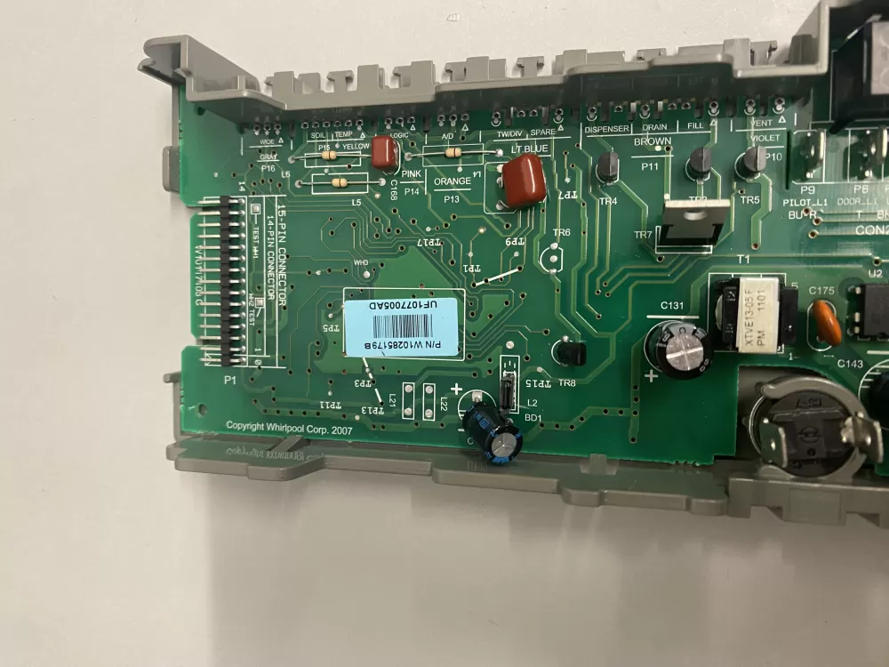 Whirlpool W10285179 Wpw10285179 Dishwasher Control Board AZ225142 | BK1108