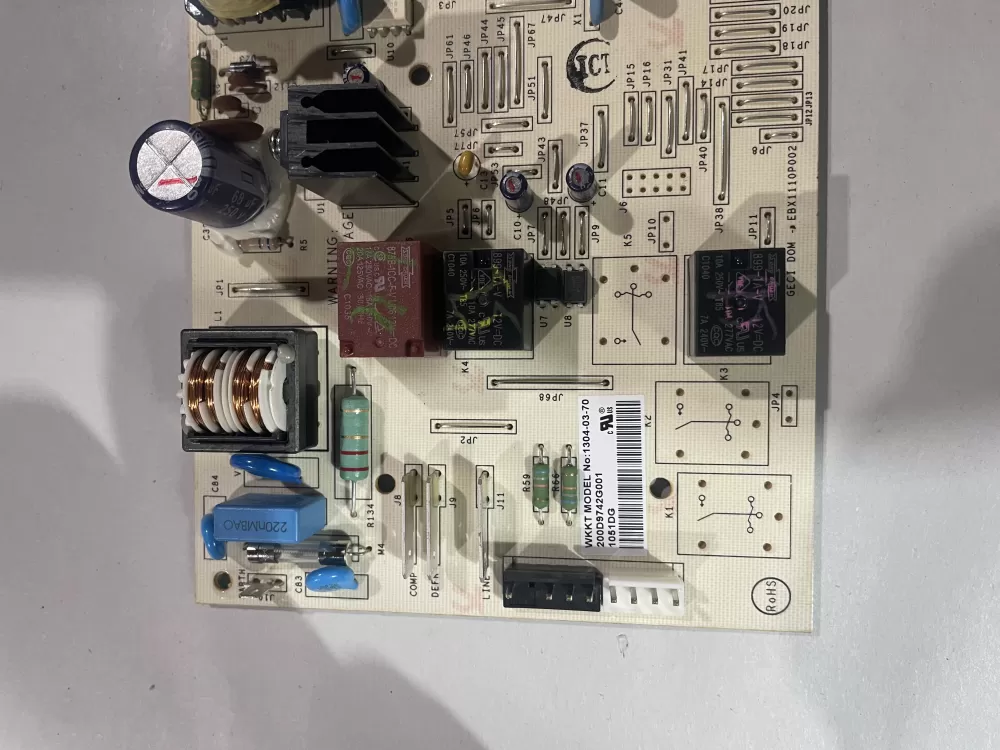 GE EBX1110P002 200D49742G001 Fridge Control Board AZ203447 | KM977