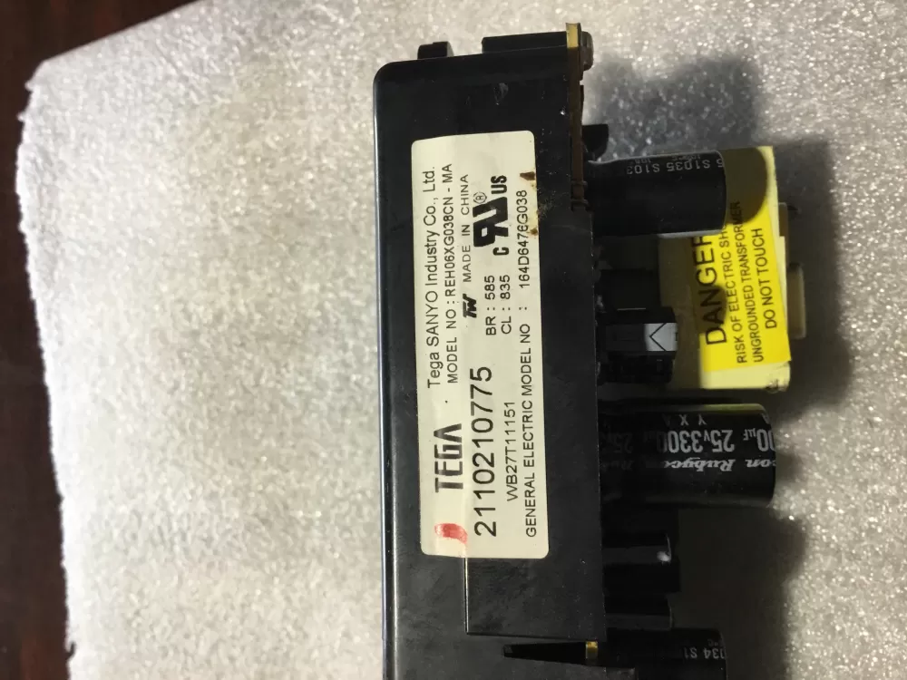 GE WB27T11151 164D6476G038 Range Oven Electronic Control Board AZ63250 | NRV566