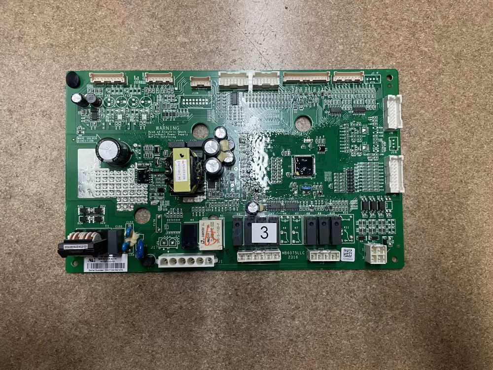 GE 197D8523G101 70213260402GA MB6075LLC Refrigerator Control AZ18603 | KM1521