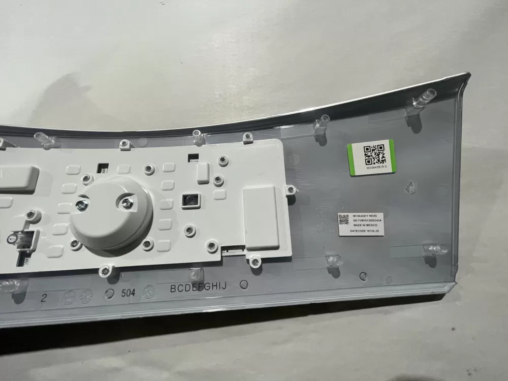 Kenmore W10643917 Washer Touchpad Panel (scrathces) AZ206447 | KMV335
