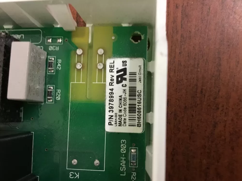 Whirlpool Maytag Kenmore W10111606 6105034 Dryer Control Board AZ31431 | NR1671