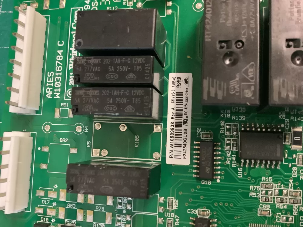 Whirlpool Maytag W10589838 WPW10589838 Refrigerator Control AZ228013 | NR507