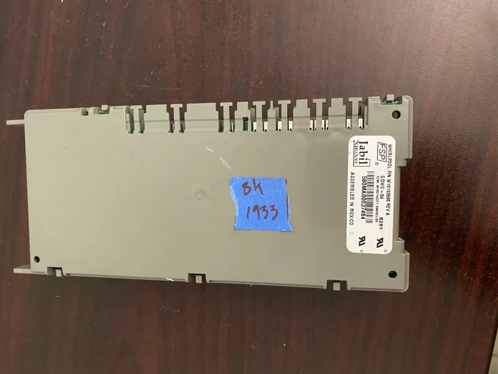 Whirlpool KitchenAid W10056352 Dishwasher Control Board AZ54212 | BK1933