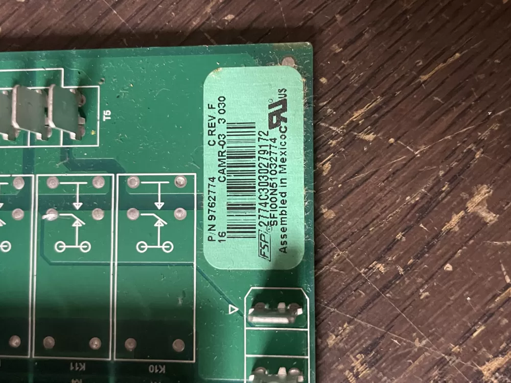 KitchenAid WP9762774 Range Relay Control Board AZ41642 | Wm1725