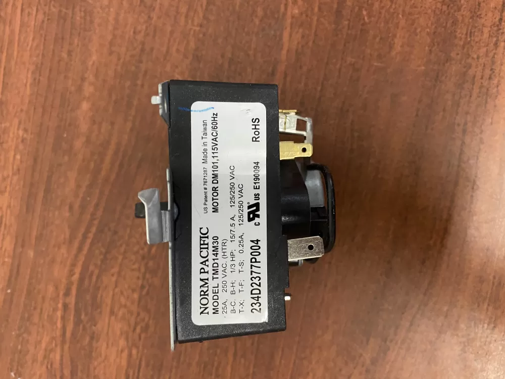 GE TMD14M30 234D2377P004 Dryer Timer AZ35696 | BK298