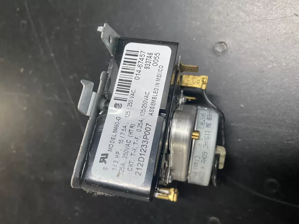GE  General Electric 212D1233P007 Dryer Timer