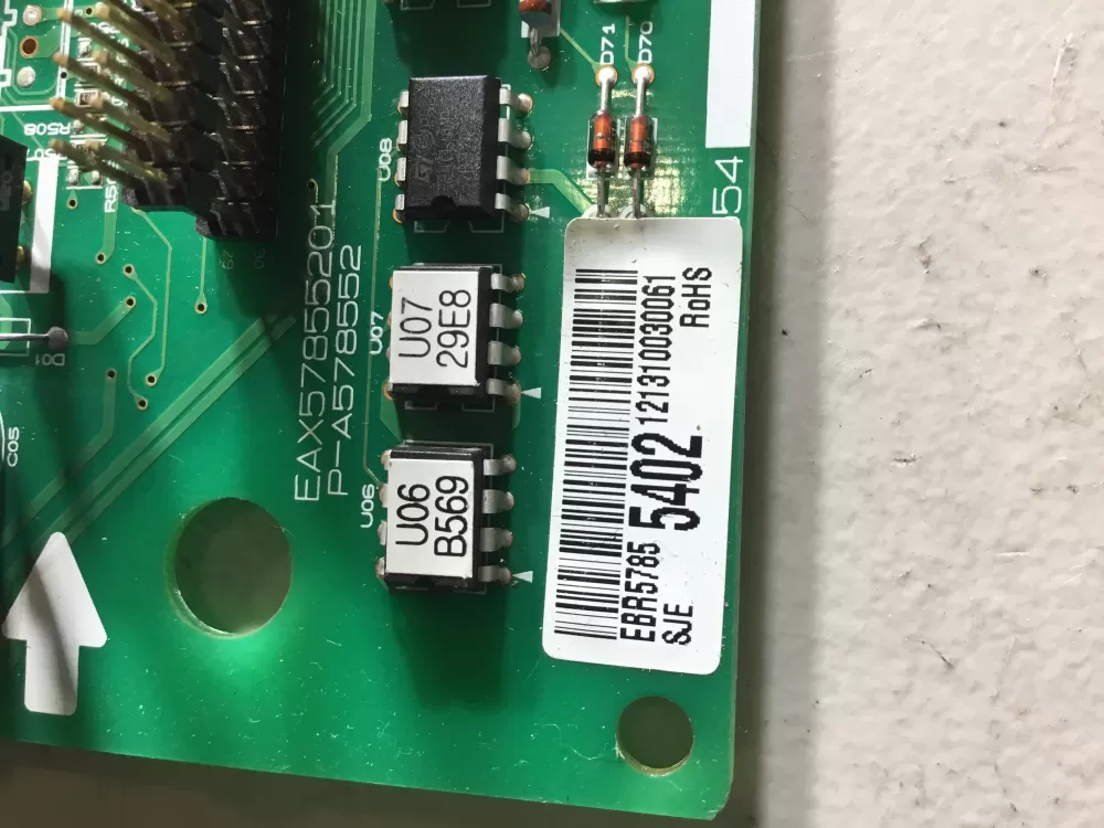 GE WB27X35345 Microwave Control Board AZ46636 | NR1780