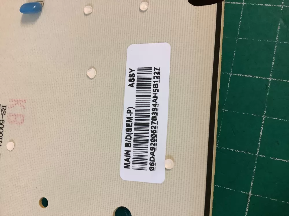 Samsung DA92 00627B Refrigerator Control Board Dispenser AZ227981 | NR508