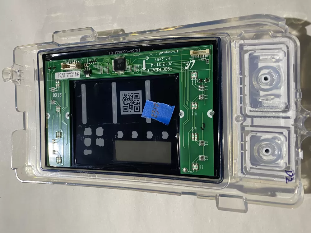 Samsung DC92-01607J DC94-06643A Dryer UI Control Board AZ202250 | BK2317