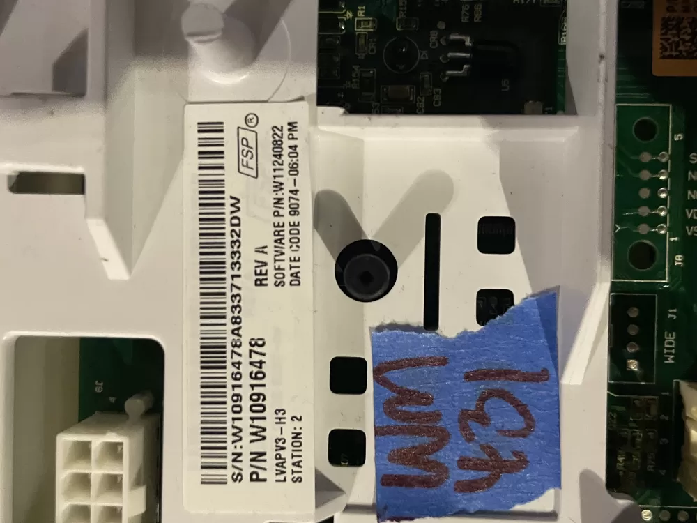 Whirlpool W10803586 W10841364 W10865064 Washer Control Board AZ35500 | Wm431