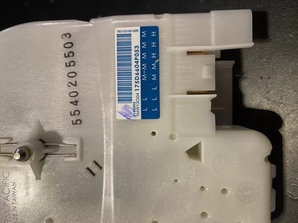 GE WH12X10527 175D6604P053 Washer Timer AZ25068 | BK22