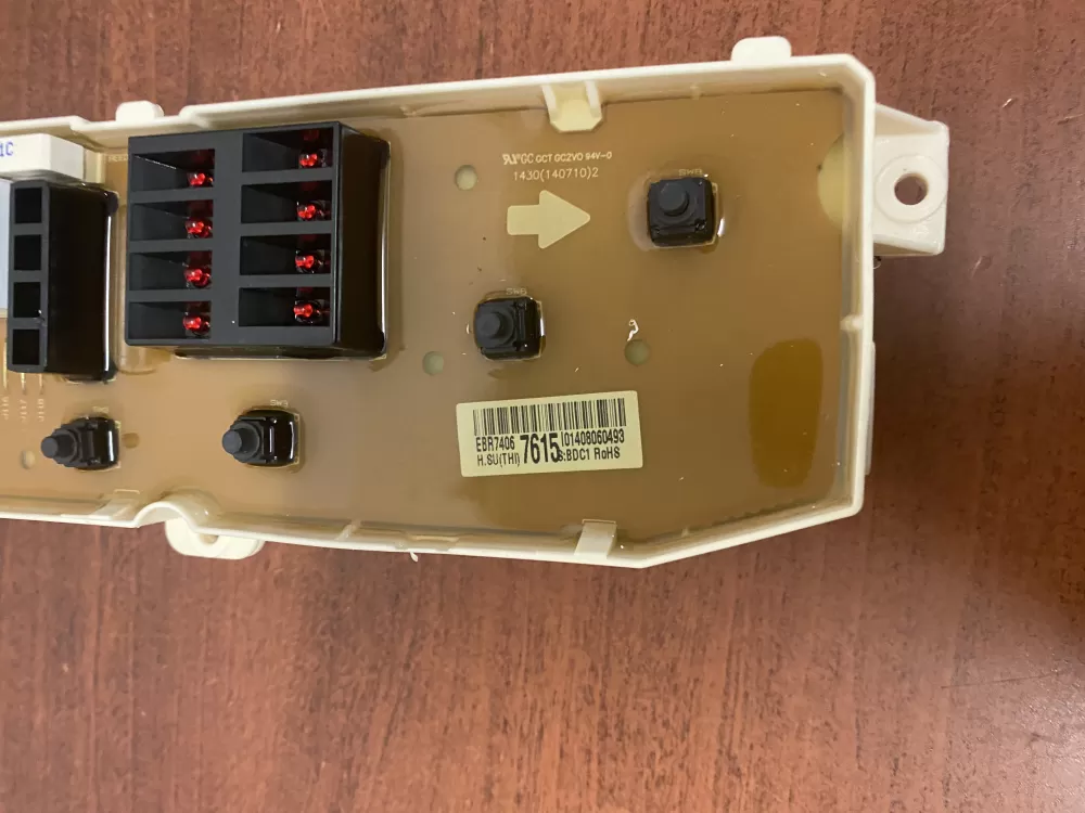 LG EBR74067615 AP5977433 Washer Power Control Board AZ51707 | BKV542