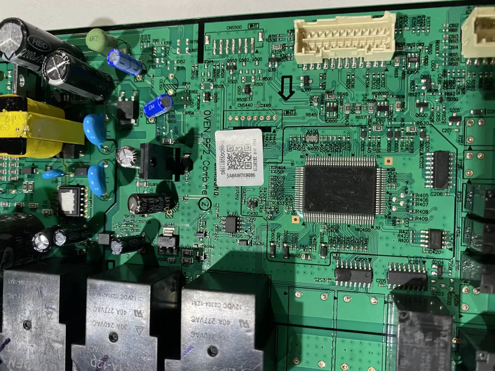 Samsung DG92 01198G Range Control Board AZ153560 | BK2501