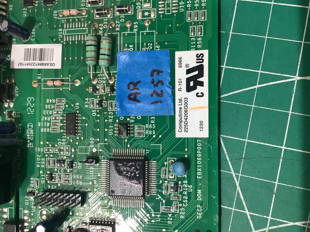 GE 225D4206G003 EBX1069P007 WR55X11033 Fridge Control Board AZ195387 | AR1257