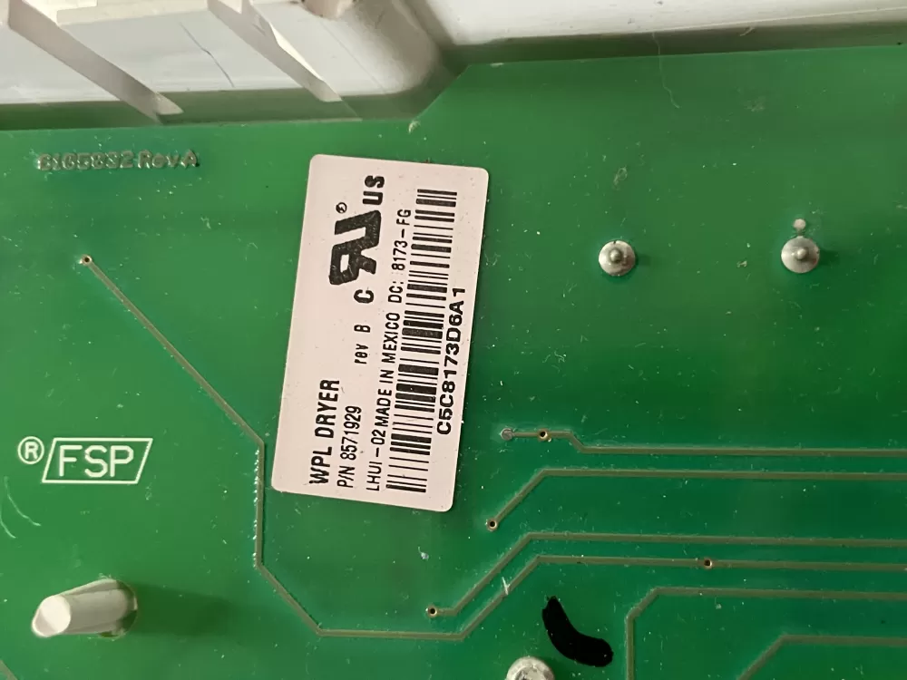 Whirlpool 8571929 8571954 8571955 Dryer Control Board AZ54494 | Wm1961