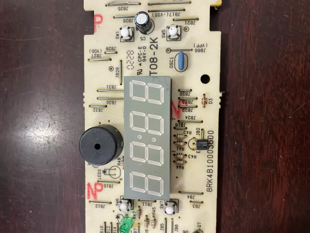 GE 8RK4B10003600 T08 2K Microwave Control Board Switch AZ46152 | KM288