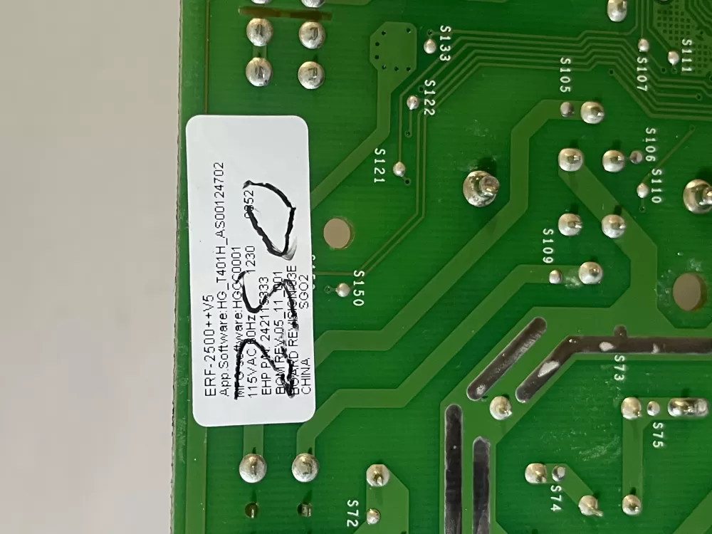 Frigidaire 242115333 Refrigerator Control Board AZ129779 | KM2327