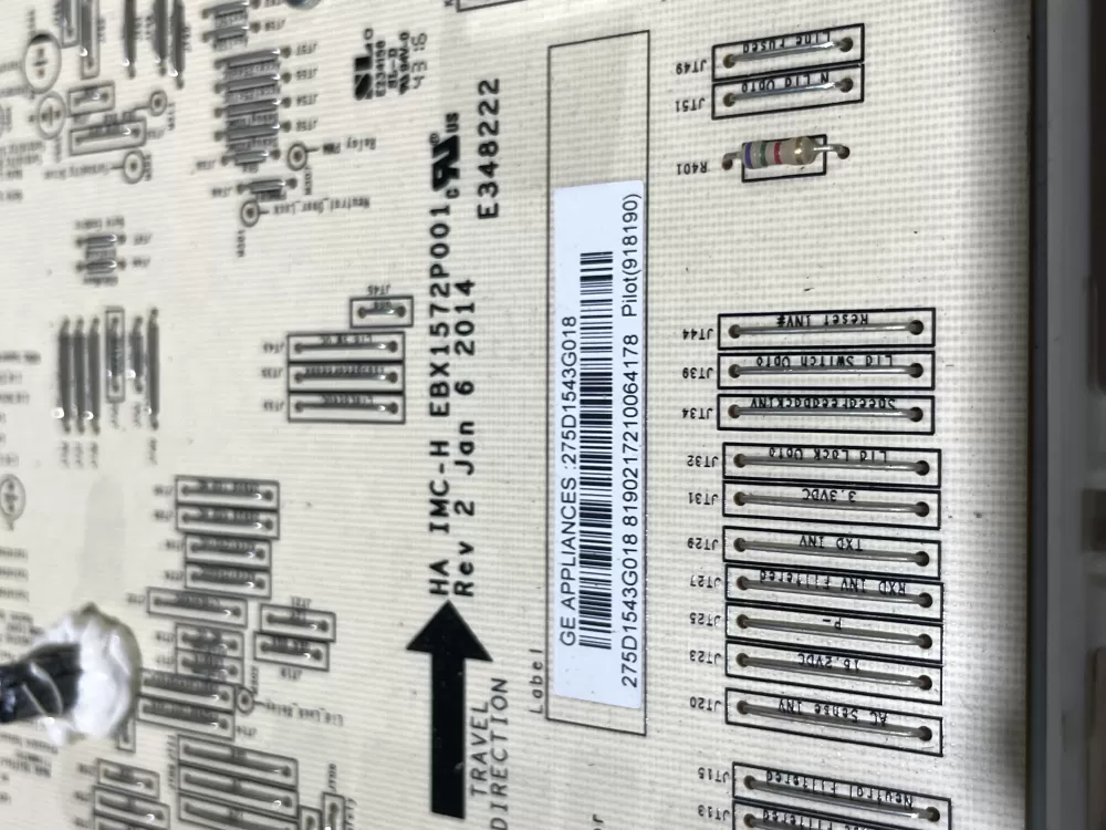 GE 275D1543G018 Washer Control Board AZ78332 | Wmv638