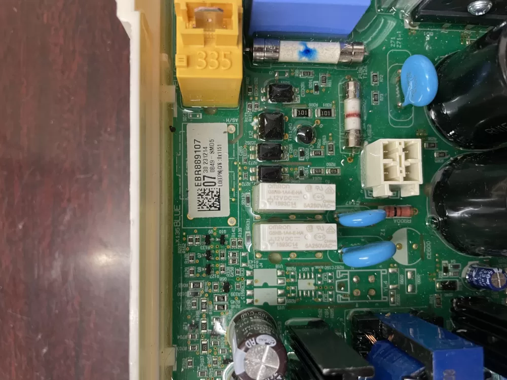 LG EBR88910707 EBR86850740 Washer Main Power Control Board AZ34275 | KMV372